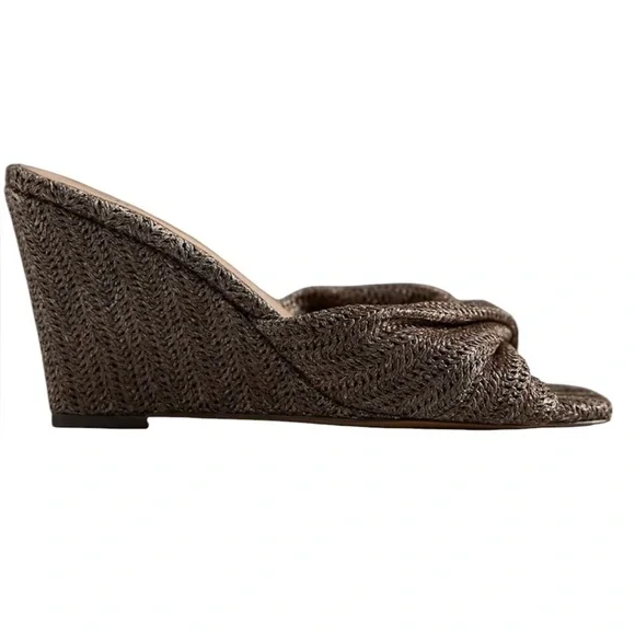 Anthropologie Silent D Katia Wedge Sandals EU sz 41,new in box - Picture 3 of 11